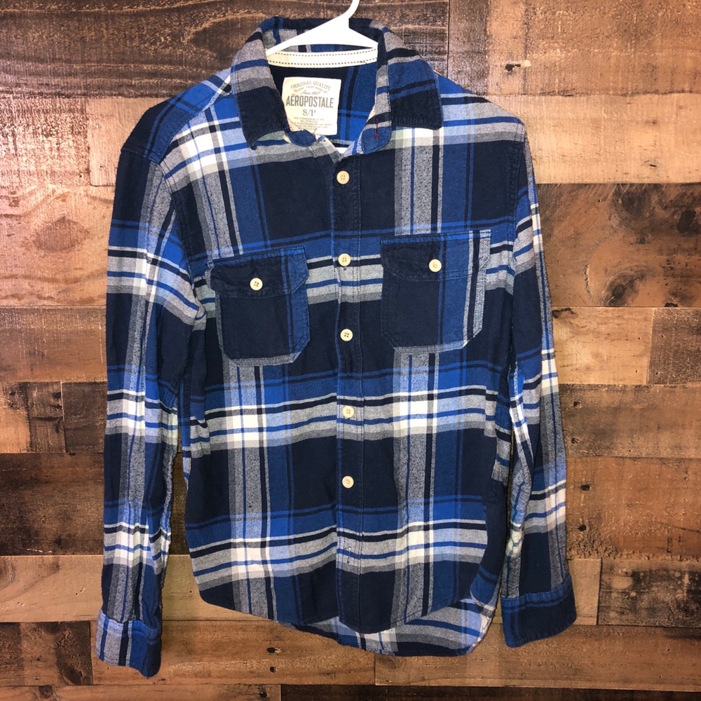 Aeropostale plaid flannel